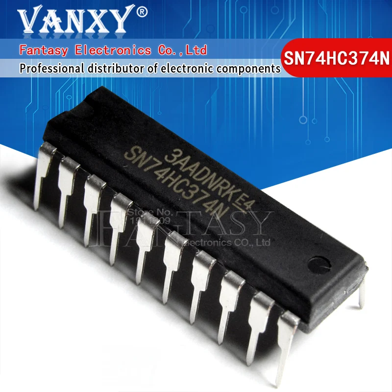 10 шт. SN74HC374N DIP 20 74HC374 74HC374N DIP20 HD74HC374P|Интегральные схемы| |
