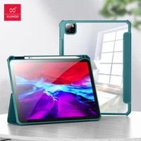 for ipad pro 11 12 9 case 2021 2020xundd shockproof tablet cover back transparent with pencil case for ipad pro 12 9 funda 2021