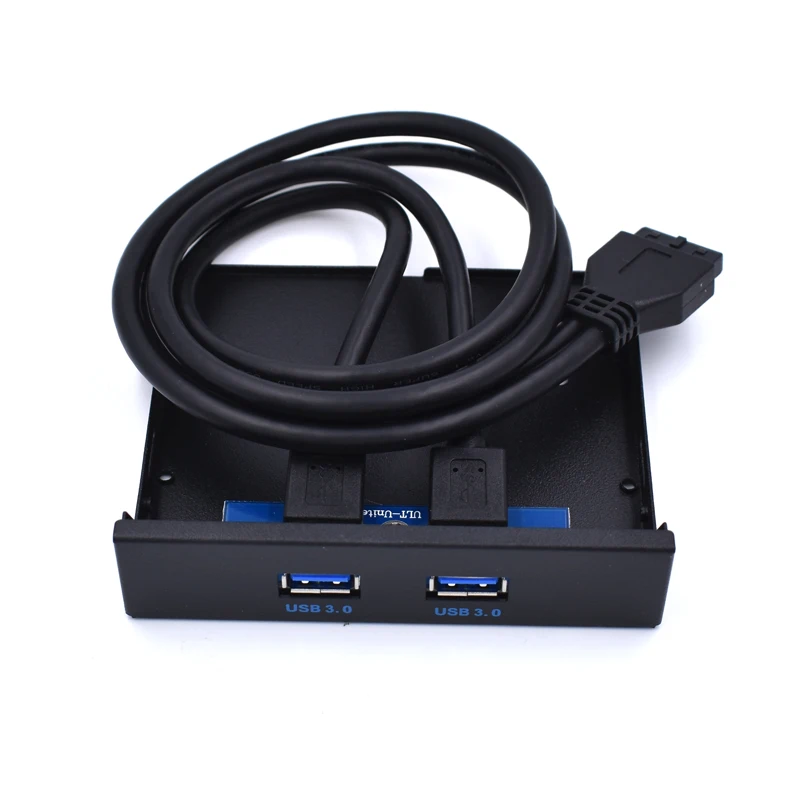 20 шт./лот USB3.0 19pin 3 5 дюймов Передняя Гибкая панель кронштейн черный кабель 60