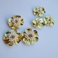6pclot diy handmade flower patches for clothing embroidered sew on patch for clothes sewing applique parches for jacket
