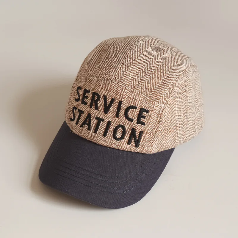 Новая модная детская шляпа с вышитыми буквами Детская для мальчиков и девочек