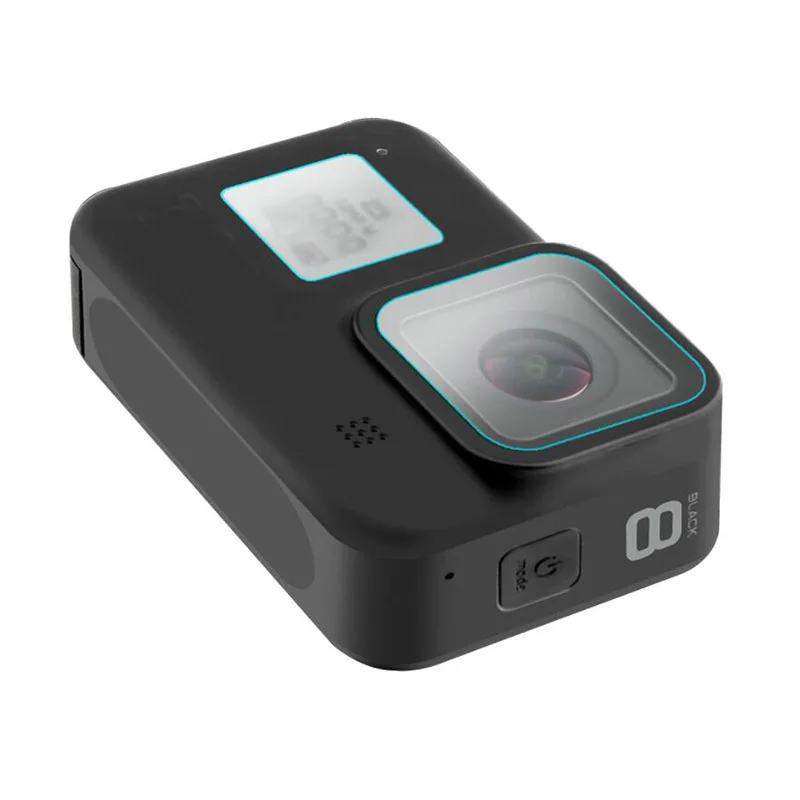 Защитный чехол из закаленного стекла для GoPro Hero 8 Black Go pro Hero8 экшен камера объектив