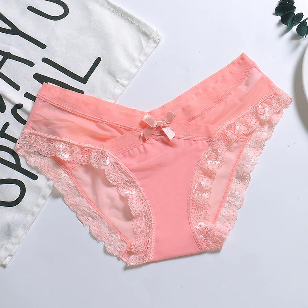 Милые трусики с буквами для девочек нижнее белье бантиком сексуальное