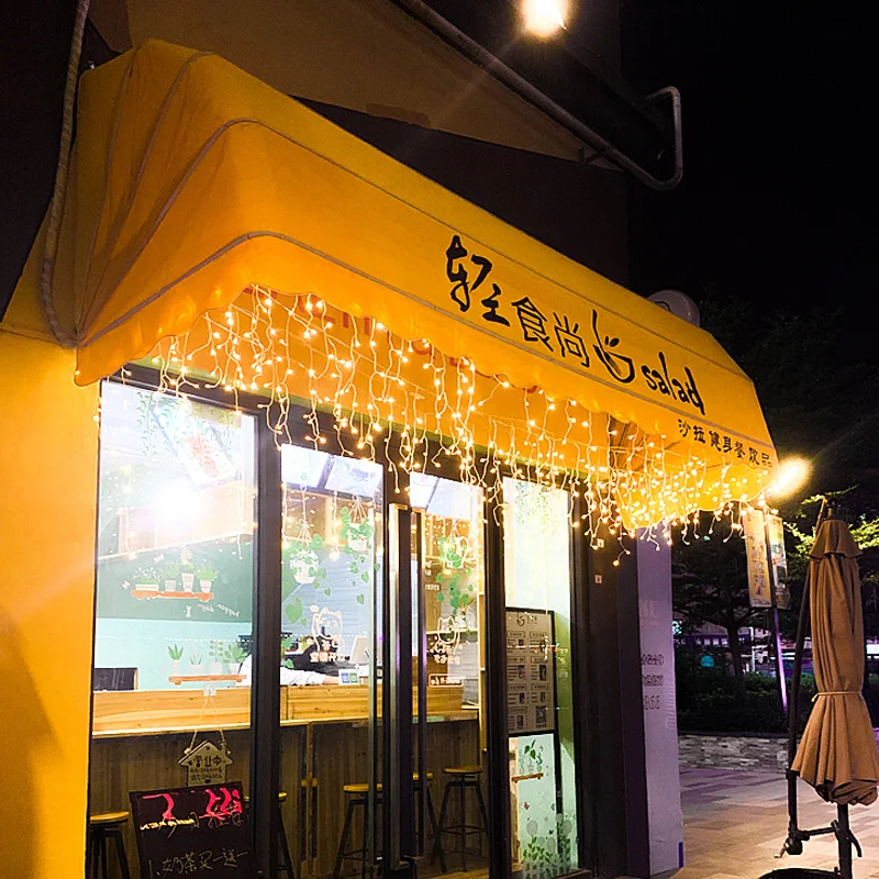 Гирлянда светодиодная для украшения улица 96 светодиодов 5 м 220 В|Светодиодная