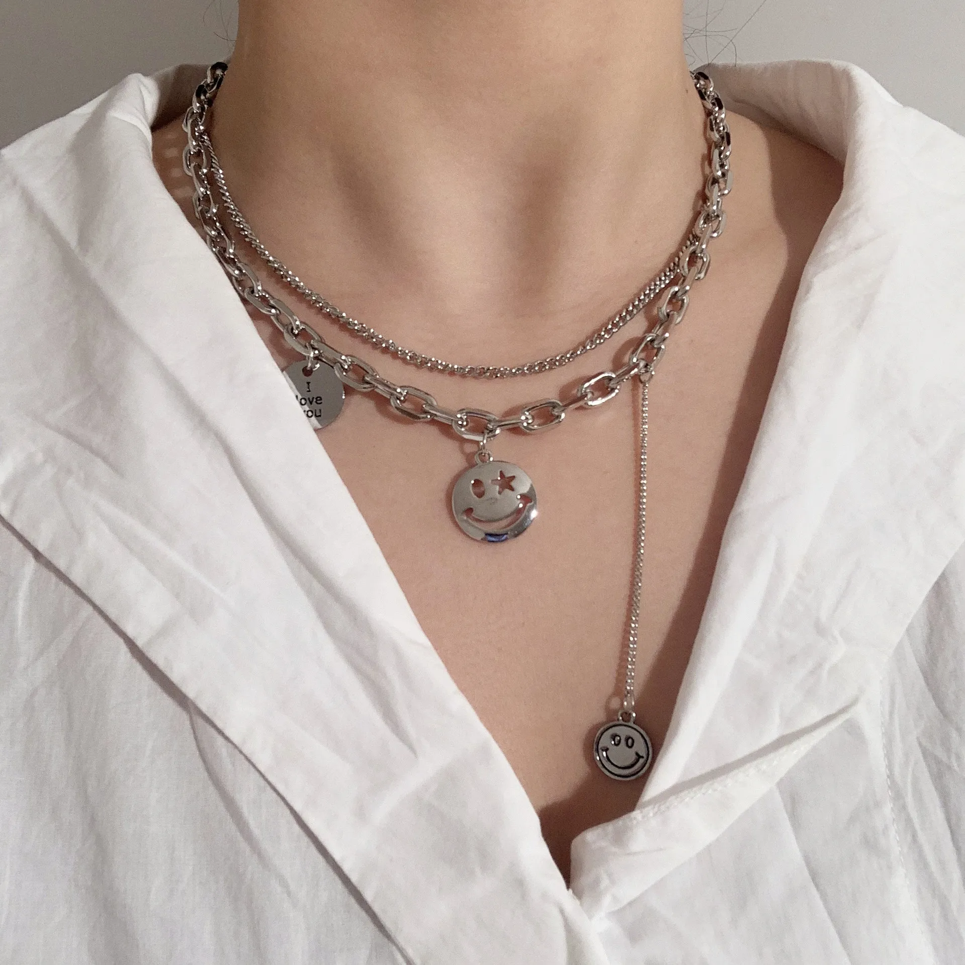 Креативная цепочка Стразы с жемчугом медведем кубинская индивидуальная в стиле