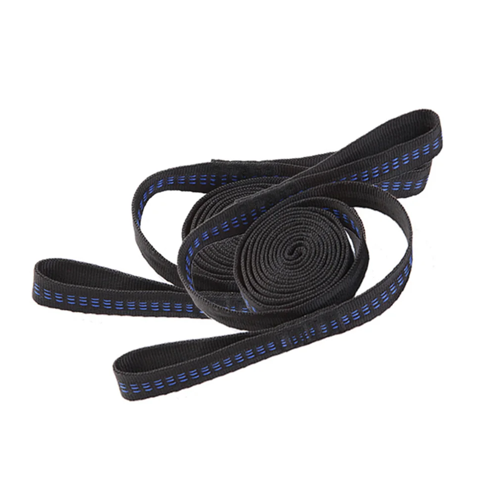 

Set of 2pcs Hammock Straps Tree Swing Hanging Strap Ropes + 2pcs Carabiners and 1pc Storage Bag for Outdoor Activities