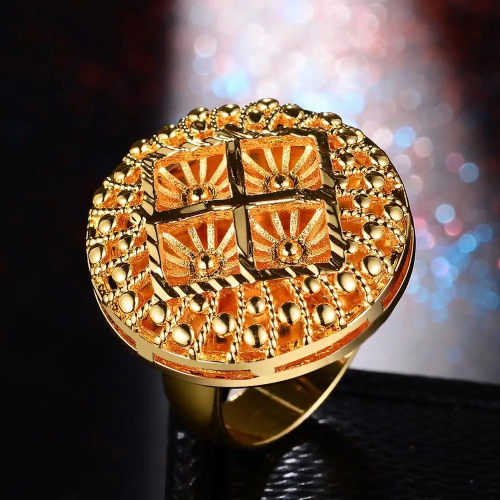 Wando женское кольцо свободного размера цвет золото эфиопская бижутерия Свадебное