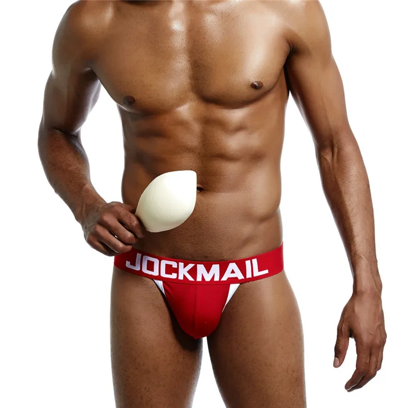 Нижнее белье JOCKMAIL для мужчин Брендовое пикантное нижнее увеличения пениса с