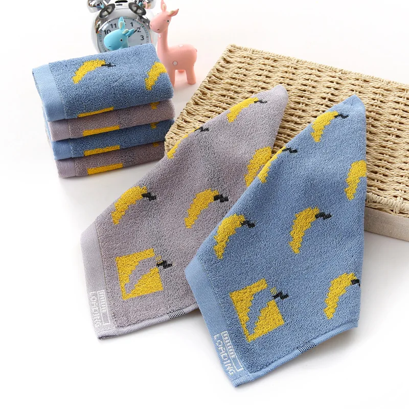Детское полотенце с мультяшным рисунком Хлопковое для рук мальчиков и девочек