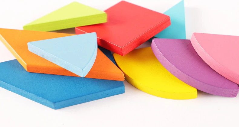 Монтессори обучающая Волшебная книга Магнитная 3D Головоломка Tangram игра креативная головоломка магнитная головоломка подарок для мальчиков и девочек PT-12