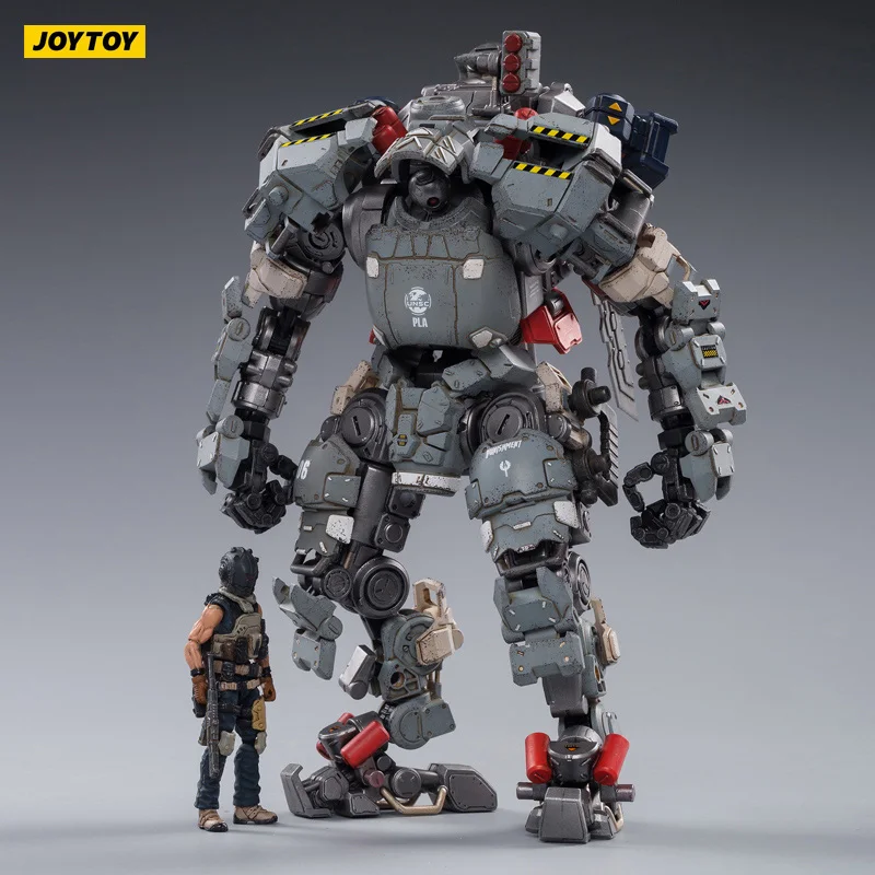 1/25 JOYTOY фигурка робота H06 стальной кости Броня меха и военный солдат модель