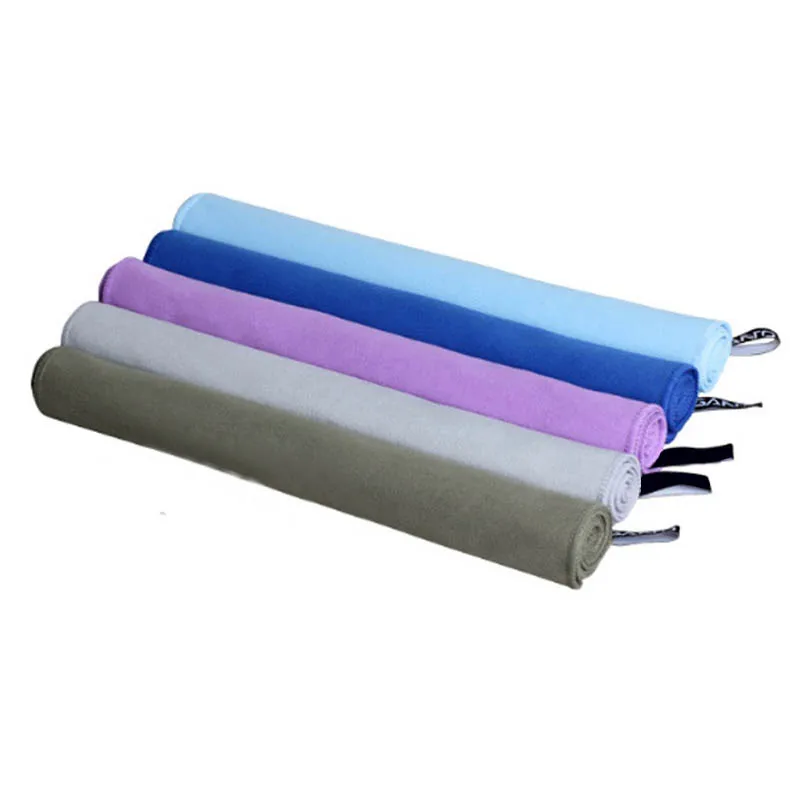 Полотенце из сверхтонкого волокна для плавания впитывающее быстросохнущее