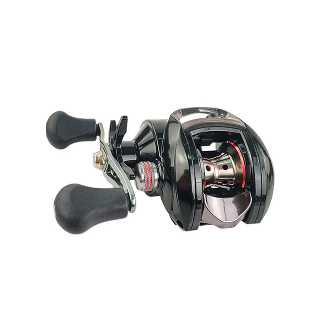 

Hot 8.1: 1 18 + 1 Bearing Fishing Reel Right/Left Hand Windlass Multiplier Reel Centrifugal Dual Brake Bait Casting Reel 2 type