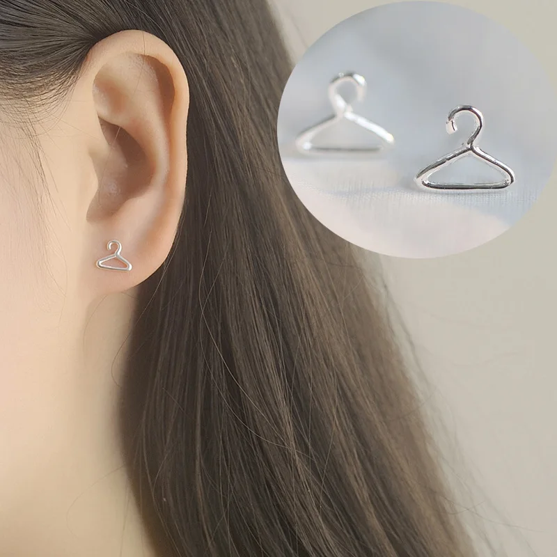 Женские серьги гвоздики с имитацией жемчуга и листьями|Серьги-гвоздики| |