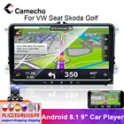Автомагнитола Camecho, 2 Din, Android 8,1, GPS-навигация, автомагнитола 2din для VW, Volkswagen, Skoda Fabia, Altea, Octavia, Golf, Polo, стерео