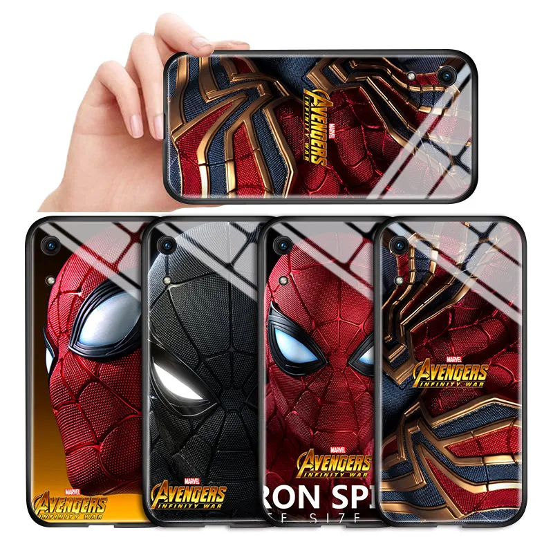 Чехол для Huawei Y7 Prime 2019 Pro Marvel мстители супергерой Человек-паук с мягкими краями
