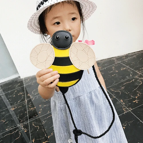 Сумки через плечо для маленьких девочек детские мессенджеры с пчелами Божьими