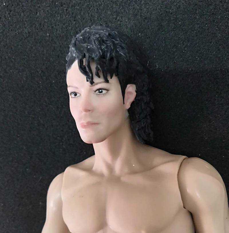 1/6 шкала мужской головы лепить Майкл Джексон Голливуд певица подходит 12 дюймов мужской фигуры тела для коллекции