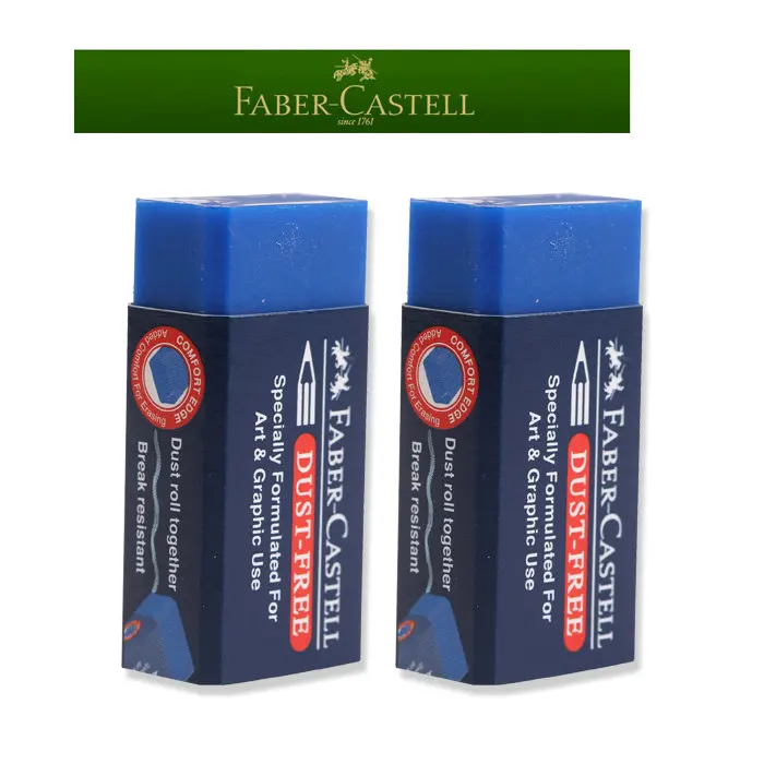 4 шт./компл. Faber Castell синий ластик специально для художественных и графических