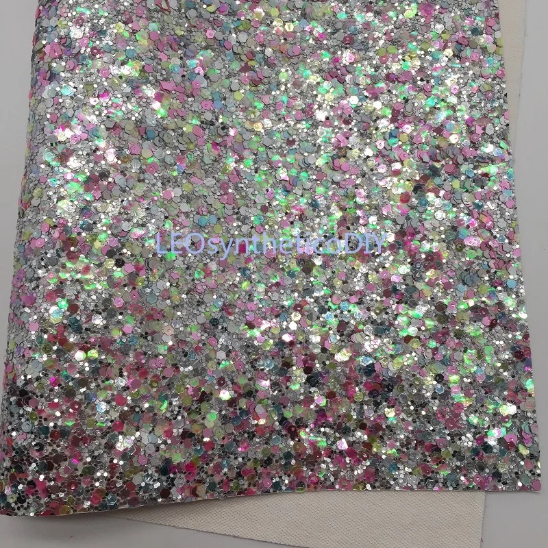 1 шт. 21X29 см блестящая ткань, плотная блестящая кожа, блестящие кожаные листы для изготовления луков LEOsyntheticoDIY T261A