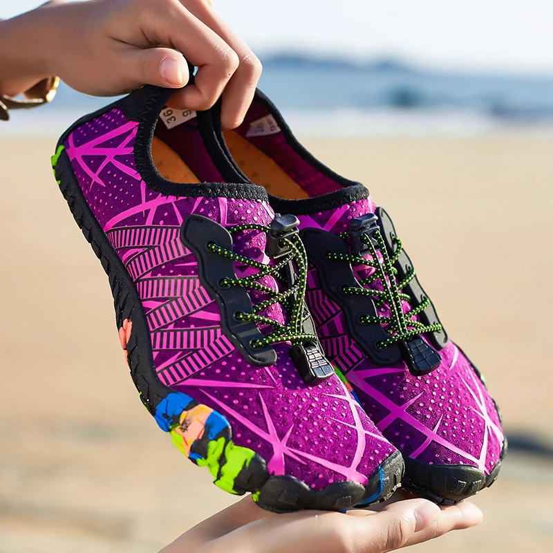 Женские и мужские кроссовки дышащие быстросохнущие спортивные пляжные|Обувь для
