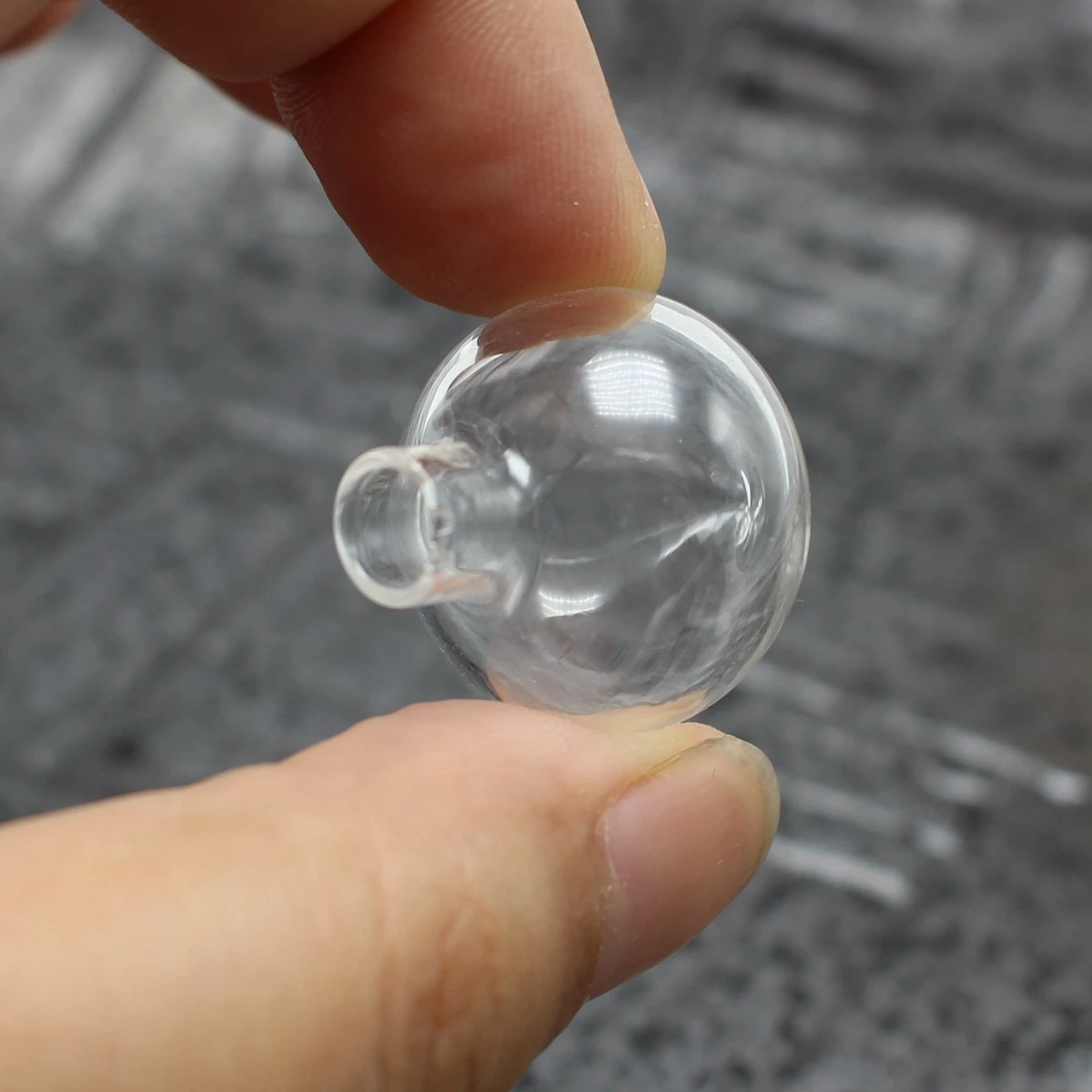 2 набора прозрачных пустых 3D стеклянных подвесок в форме сердца медальон с