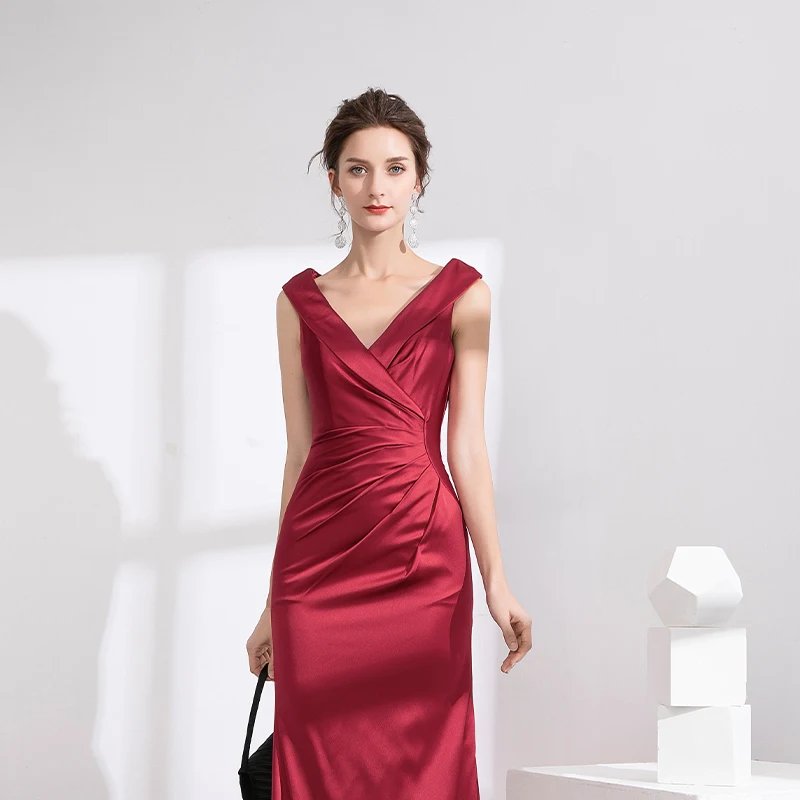 2020 new Red Party dress, party dress, evening dress, hostess dress от AliExpress WW