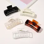 Женская заколка-краб для волос, когти-шпильки из акрила и ацетата