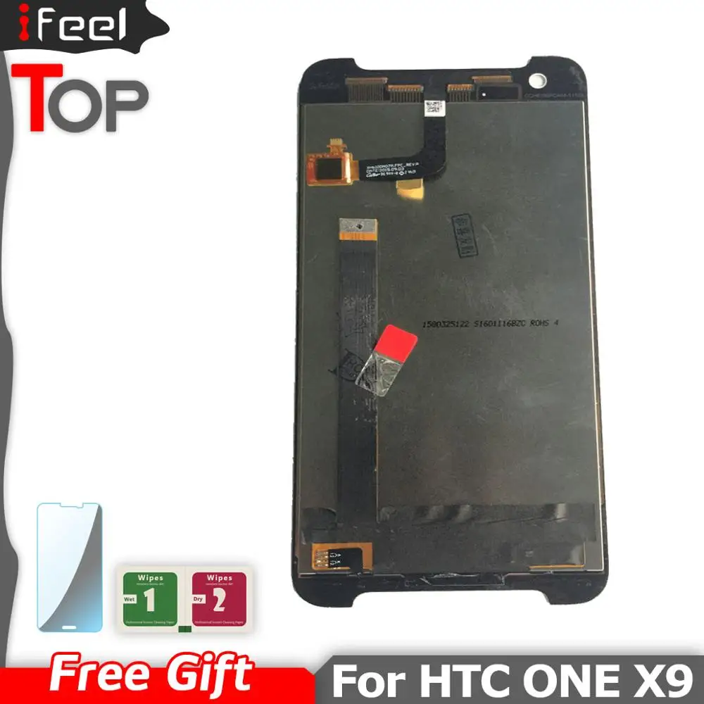 ЖК-дисплей 5 дюйма для HTC ONE X9 сенсорный экран дигитайзер панель в сборе ремонт
