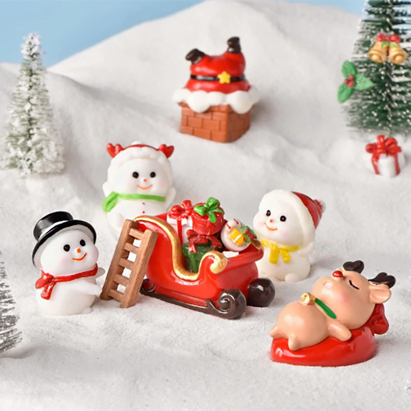 

DIY Mini Miniature Fairy Garden Ornament Decor Pot Craft Christmas Accessorie For Home Decoration Crafts