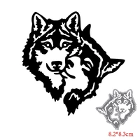 greeting card making christmas wolf mould metal cutting dies stencil for diy scrapbooking card decorative embossing die template