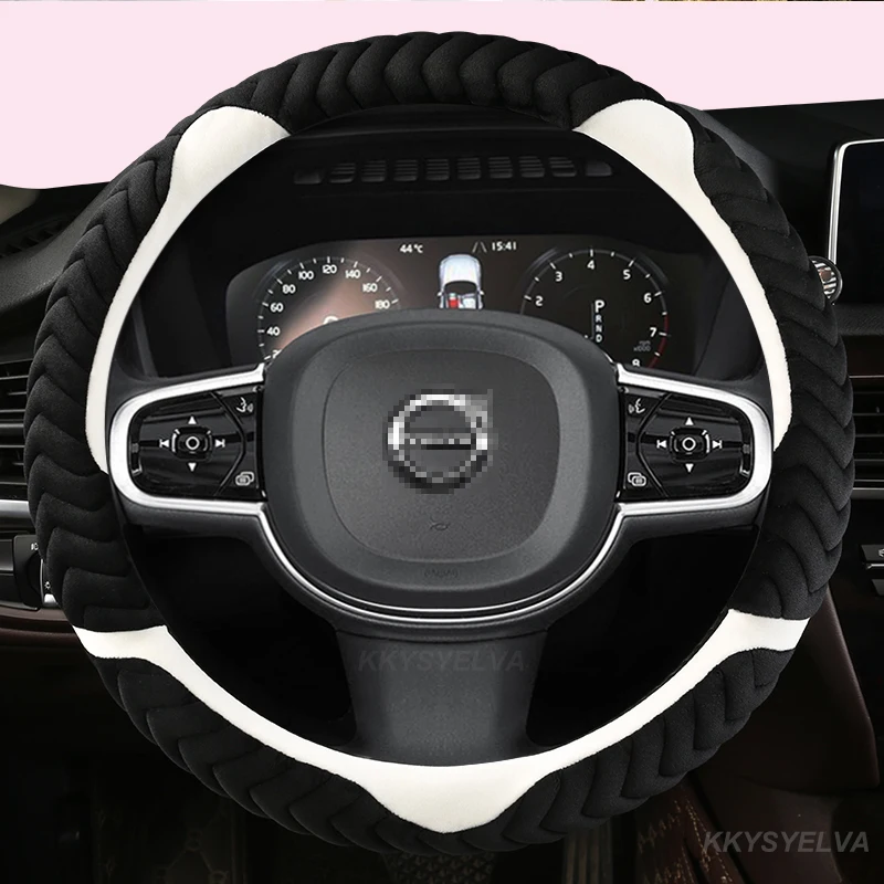 

Зимний плюшевый чехол для Volvo XC90 XC60 XC40 V90 V60 V50 V40 S60 S90, аксессуары для интерьера автомобиля, 38 см