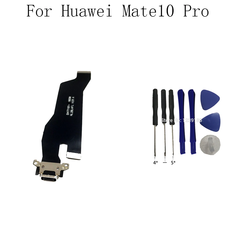 Для Hua Wei Mate 10 Pro Micro Dock Connector зарядное устройство Plug Board Huawei Mate10 USB зарядный порт