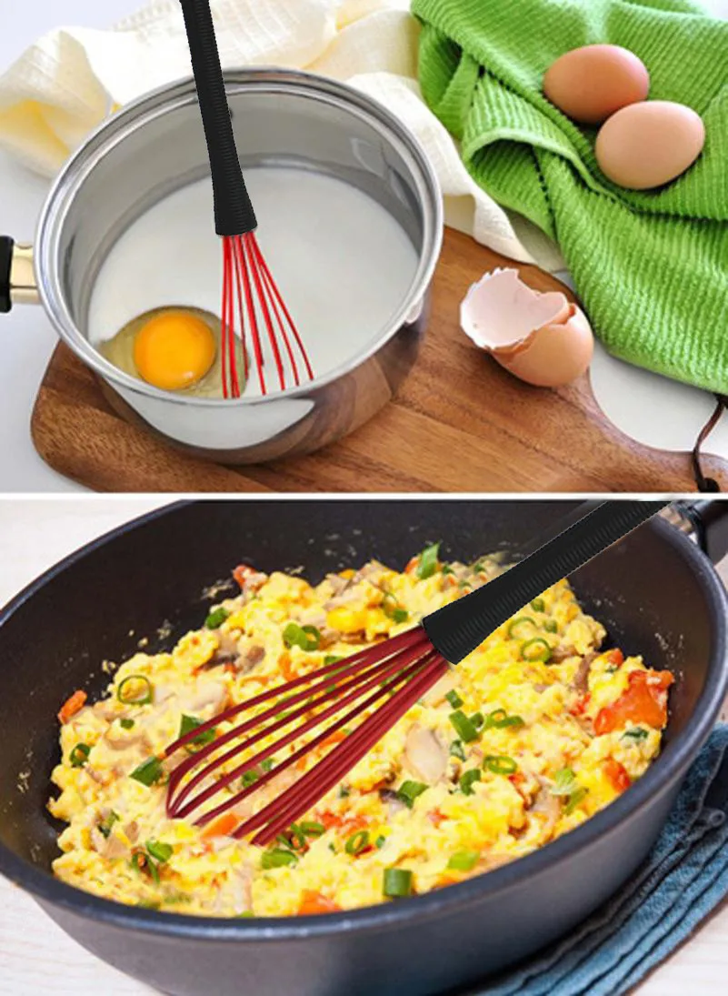 

Mini Egg Beater Multi Kinetic Agitator Plastic Beater Egg Beater Hair Color Cream Mixer Kitchen Baking Accessories Home Tools