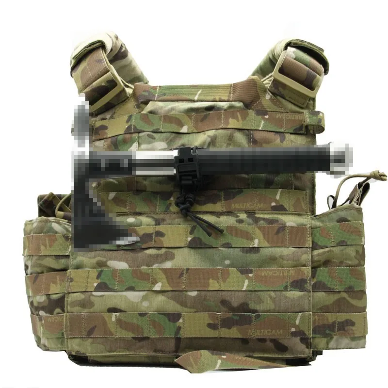 Открытый Molle пряжка для ремня зажим застежка тактический фонарик ледоруб трость