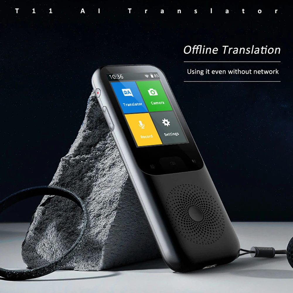 T11 Portable Voice Translator Support 138 Multi Online Languages And 14 Offline Translation WIFI Device |