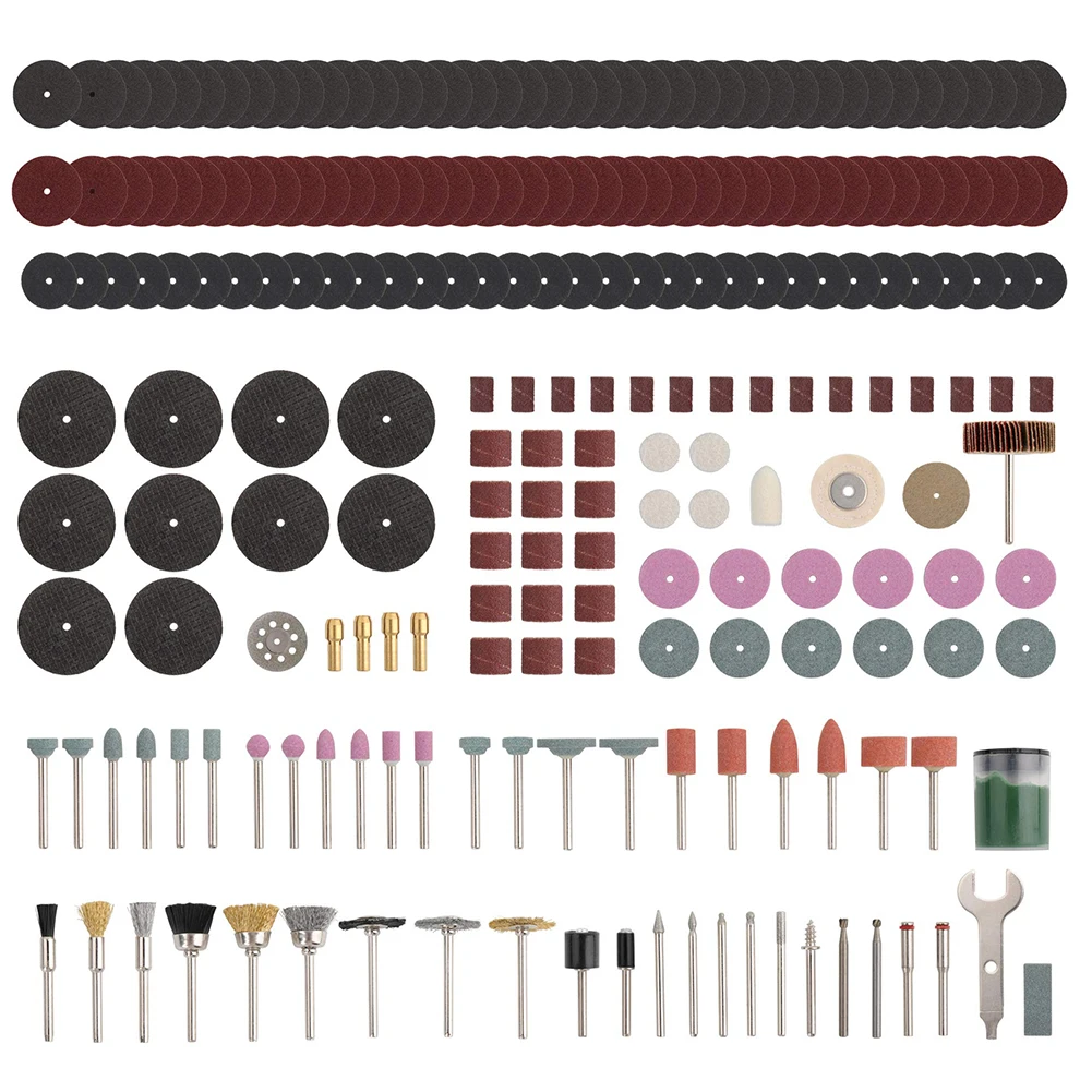 

Multifunctional Grinder Accessories Kit Electric Rotary Tool For Grinding Polishing Drilling Cutting 225PCS Herramientas Dremel