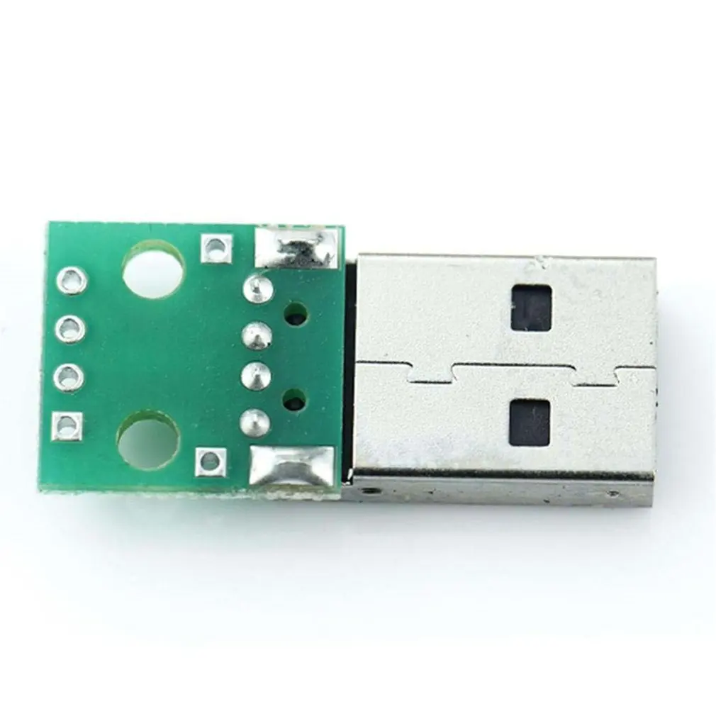 

USB to DIP Adapter Converter 4pin for 2.54mm PCB Board DIY Power Supply Environmentally friendly materials