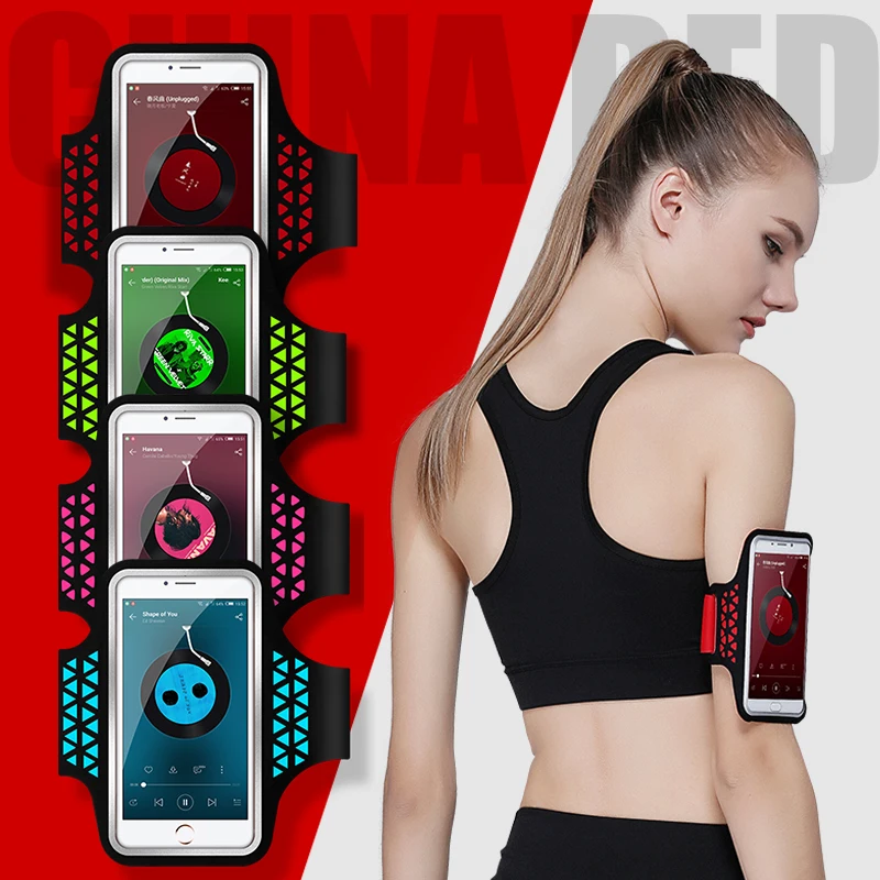 Чехол для телефона Haissky Running Sport iPhone X XS 8 7 6 6s 5 SE 2020|Крепления на руку| |