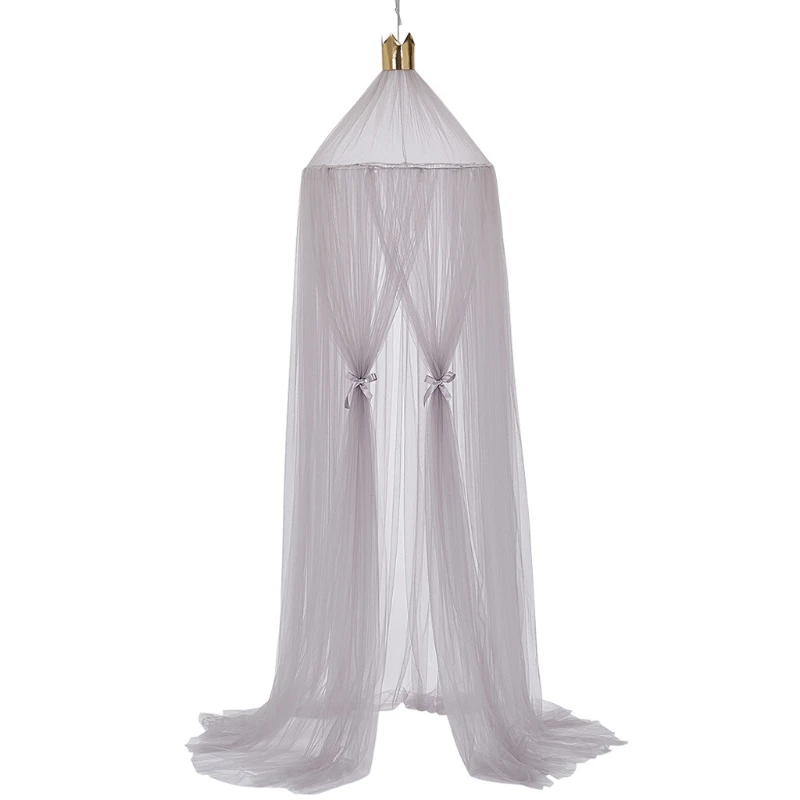 

Hanging Baby Bedding Dome Bed Canopy Mosquito Net Bedcover Curtain Home Decor