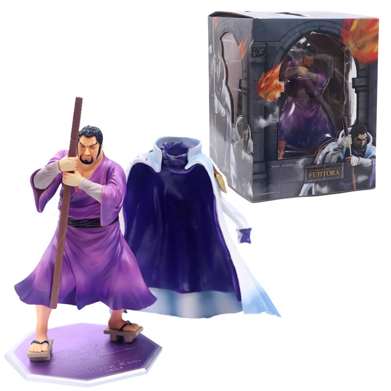 

Anime One Piece Wisteria Tiger Fujitora Issho Navy Headquarters Senior General PVC Action Figure Collection Model Toys Doll 24cm