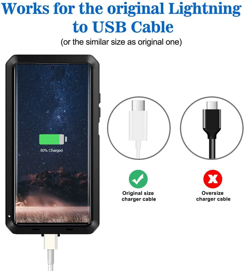 

Metal Case Shockproof For Samsung Note 20 Luxury Doom Armor Aluminum Metal Cover For Note20 Ultra