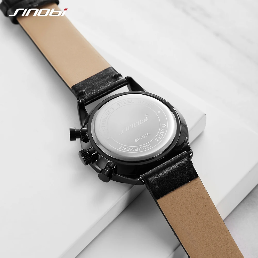 

Luxury Brand Men Analog Leather Sports Watches Men's Army Military Watch Male Date Quartz Clock Relogio Masculino 2019