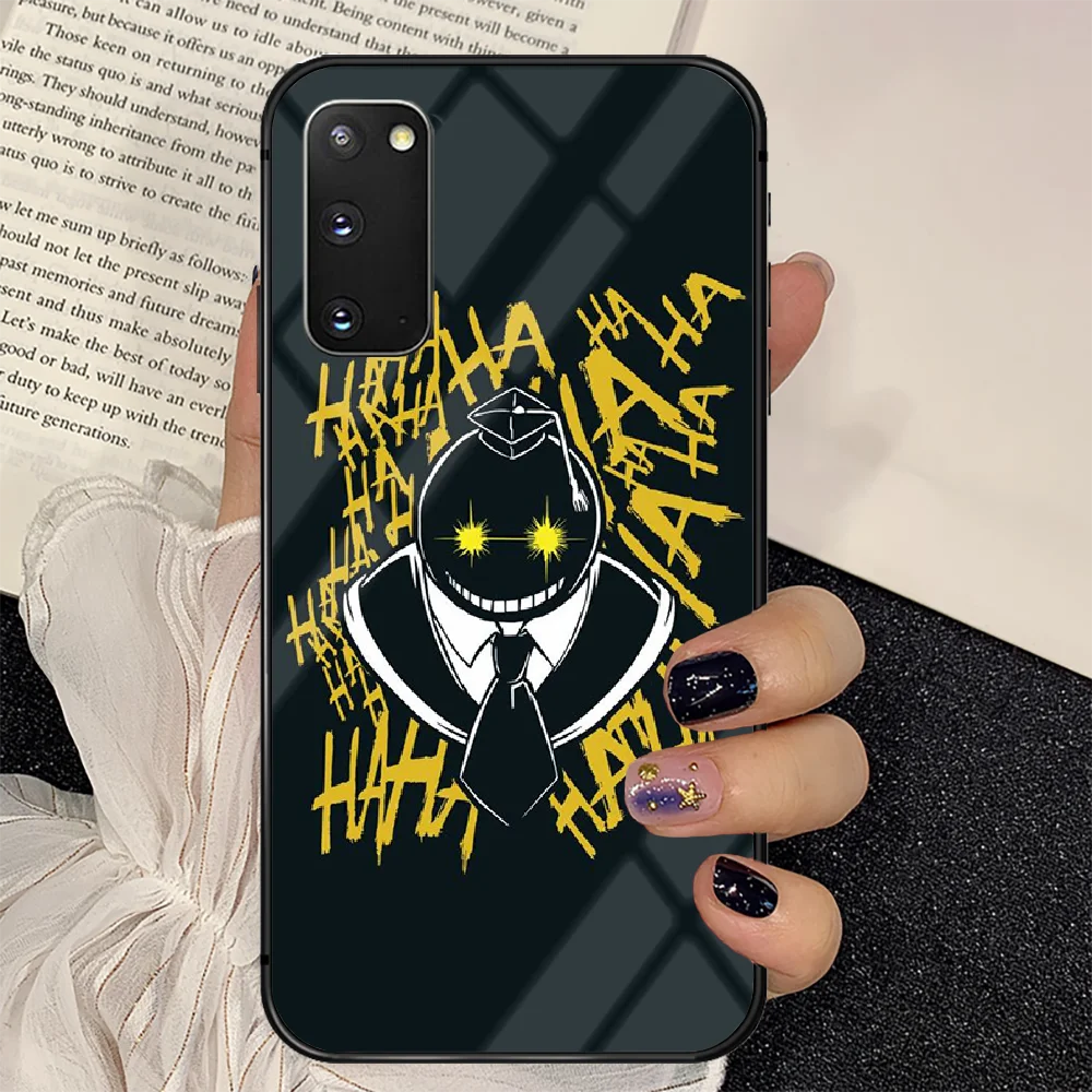 

Anime Assassination Classroom Phone Tempered Glass Case Cover for Samsung Galaxy A M 12 20 21 30 31 40 50 51 52 70 71 72 E S