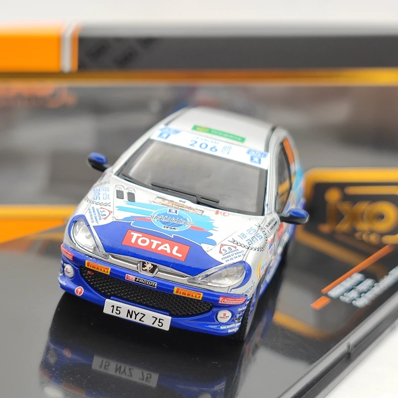 IXO 1:43 для P ~ 206 XS #50 S.Ogier Rallye Terre des Cardabelles 2006 RAM697 литье под давлением модель
