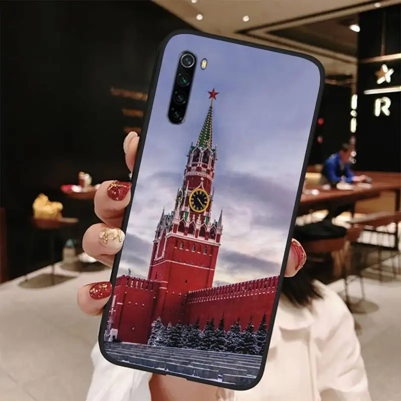

Moscow The Red Square Phone Case Back Shell For Xiaomi Note Max Mi 3 7 8 9se Redmi 7 7a 8 8t 9 10 Pro Lite Cases Cover