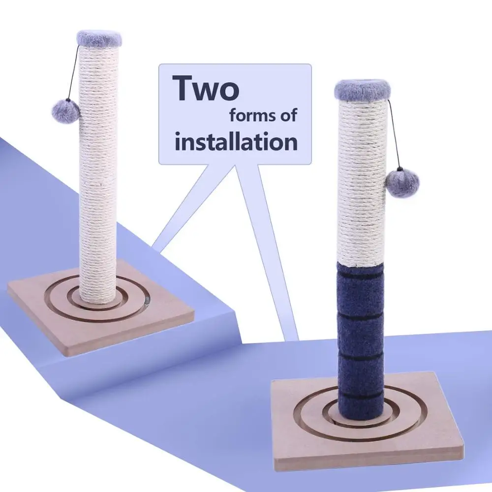 Маленькая кошачья Когтеточка Sisal для скалолазания инструмент ползания дерево