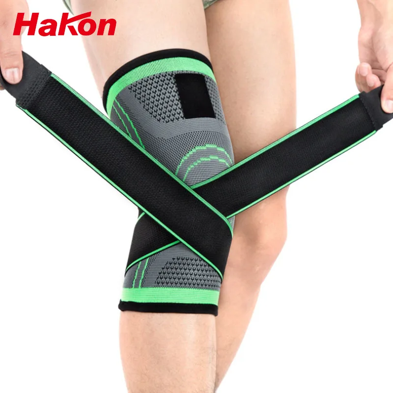Фиксатор колена поддержка Компрессионные рукава для мужчин и женщин Обертывания