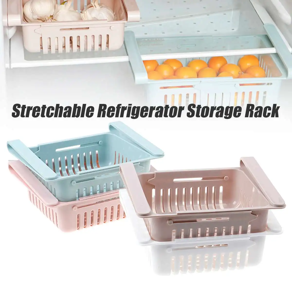 

Выдвижной тянущийся бытовой контейнер для хранения с выдвижным ящиком