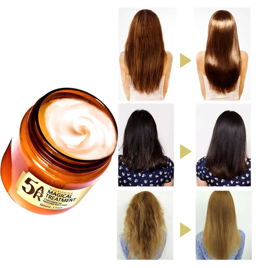 

Conditioner treatment hair mask moisturizing nourishing 5seconds Repairs hair restore soft hair mask Recover Molecular 8.15